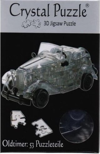 Puzzle 53 elementy. Crystal. Automobil czarny