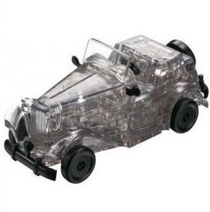 Puzzle 53 elementy. Crystal. Automobil czarny Puzzle 53 elementy. Crystal. Automobil czarny