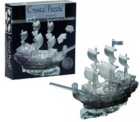 Crystal puzzle 3D. Statek piracki Crystal puzzle 3D. Statek piracki