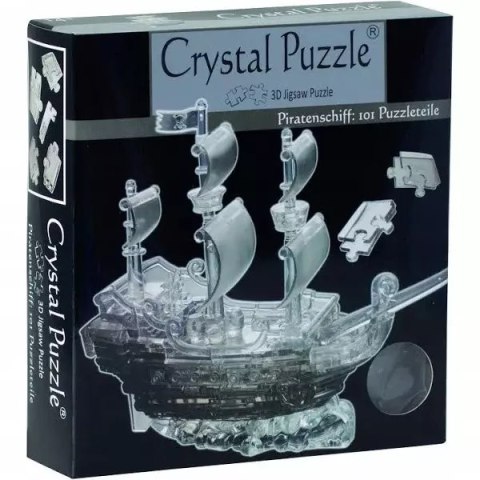Crystal puzzle 3D. Statek piracki Crystal puzzle 3D. Statek piracki