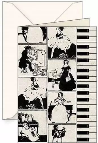 Karnet B6 z kopertą. Pianoforte Karnet B6 z kopertą. Pianoforte