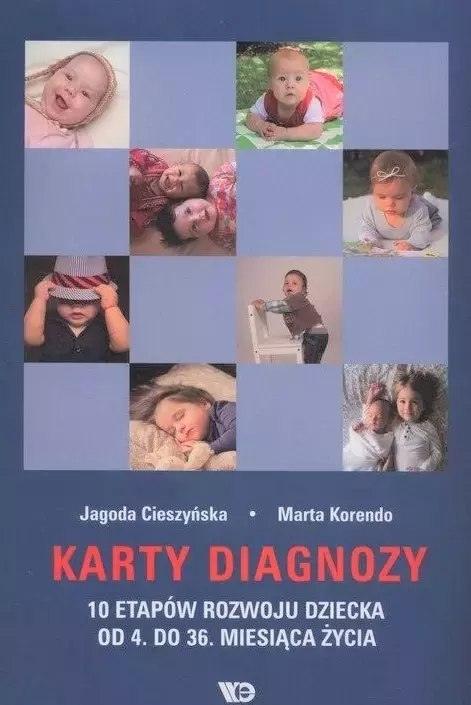 Karty diagnozy. 10 etapów rozwoju dziecka od 4. do 36. miesiąca życia