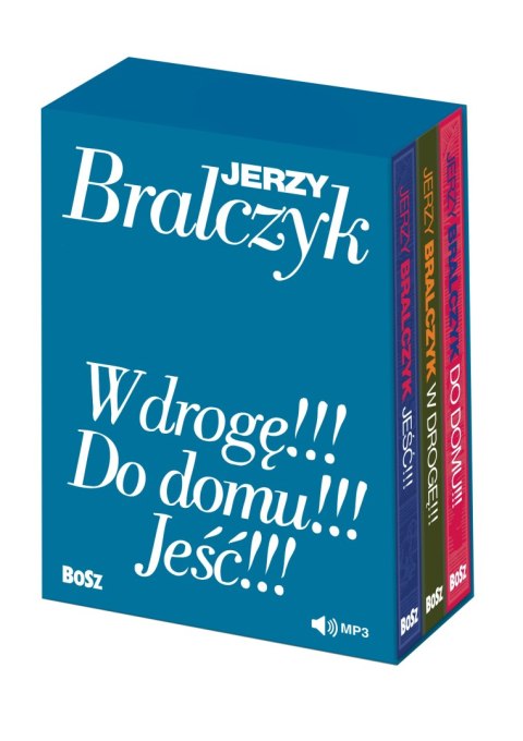 Pakiet W drogę!!! / Do domu!!! / Jeść!!! + CD MP3 Pakiet W drogę!!! / Do domu!!! / Jeść!!! + CD MP3