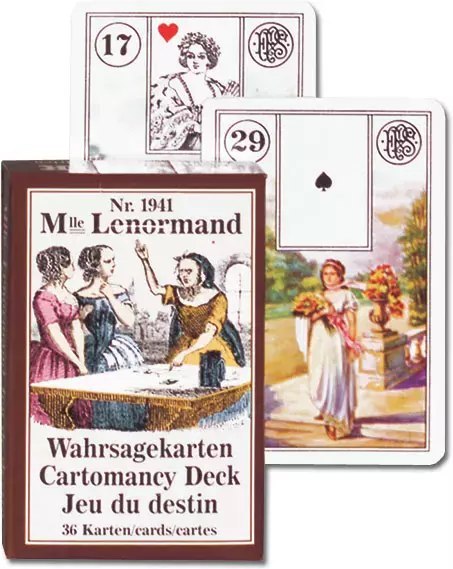 Karty do wróżenia. Mlle Lenormand Karty do wróżenia. Mlle Lenormand