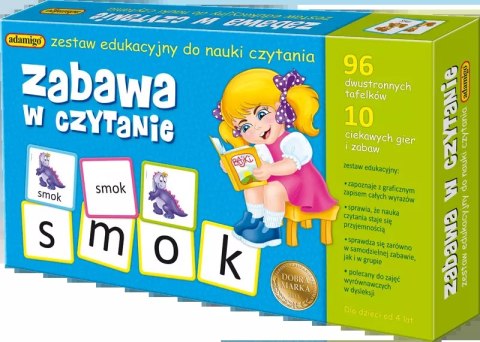 Zabawa w czytanie. Gra edukacyjna Zabawa w czytanie. Gra edukacyjna