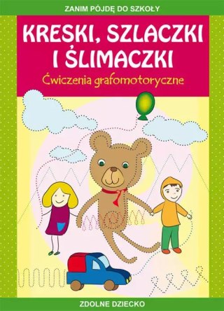 Kreski, szlaczki i ślimaczki. Ćwiczenia grafomotoryczne