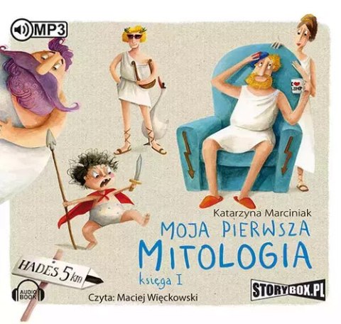 Moja pierwsza mitologia. Księga 1. Audiobook Moja pierwsza mitologia. Księga 1. Audiobook
