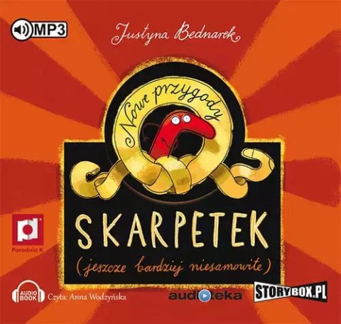 Nowe przygody skarpetek (jeszcze bardziej niesamowite). Audiobook Nowe przygody skarpetek (jeszcze bardziej niesamowite). Audiobook