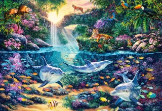 Puzzle 1500 elementów. Jungle Paradise
