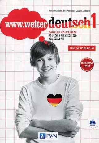 Www.weiter deutsch 1. Materiały ćwiczeniowe do języka niemieckiego dla klasy 7. Kurs kontynuacyjny