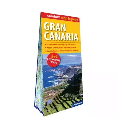 Gran Canaria laminowany map&guide 2w1 przewodnik i mapa Gran Canaria laminowany map&guide 2w1 przewodnik i mapa