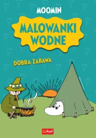 Muminki. Malowanki wodne. Dobra zabawa