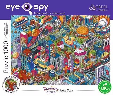 Puzzle 1000 elementów. Eye-Spy. Imaginary Cities: New York, USA Puzzle 1000 elementów. Eye-Spy. Imaginary Cities: New York, USA