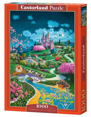 Puzzle 1000 elementów. Zamek Kopciuszka