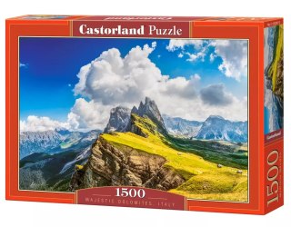 Puzzle 1500 elementów. Majestatyczne Dolomity, Włochy