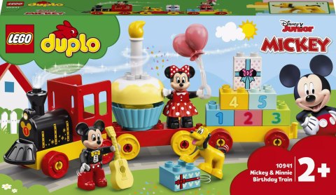 LEGO DUPLO ǀ Disney Urodzinowy pociąg myszek Miki i Minnie 10941 LEGO DUPLO ǀ Disney Urodzinowy pociąg myszek Miki i Minnie 10941