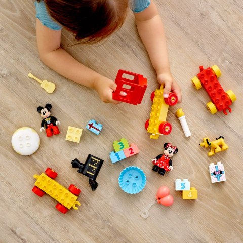 LEGO DUPLO ǀ Disney Urodzinowy pociąg myszek Miki i Minnie 10941 LEGO DUPLO ǀ Disney Urodzinowy pociąg myszek Miki i Minnie 10941
