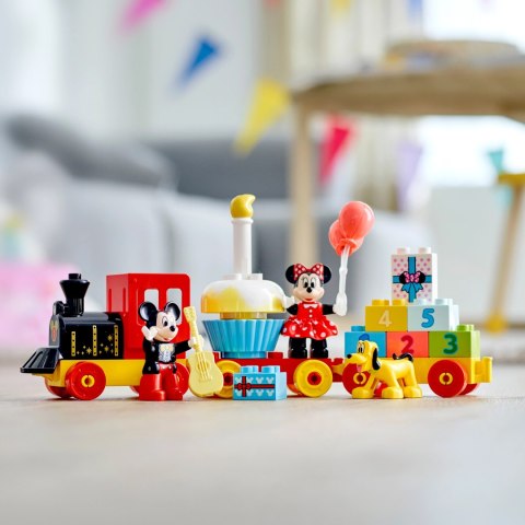 LEGO DUPLO ǀ Disney Urodzinowy pociąg myszek Miki i Minnie 10941 LEGO DUPLO ǀ Disney Urodzinowy pociąg myszek Miki i Minnie 10941
