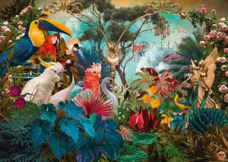Puzzle 1000 elementów. Fantastyczna Fauna- Birdiversity