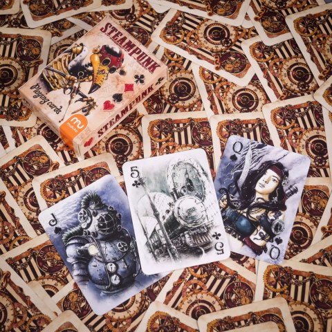 Steampunk. Karty do gry Steampunk. Karty do gry