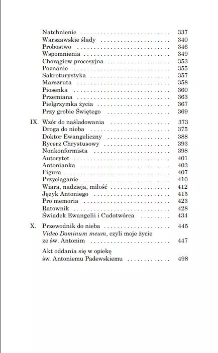 Cuda i znaki obecności św. Antoniego