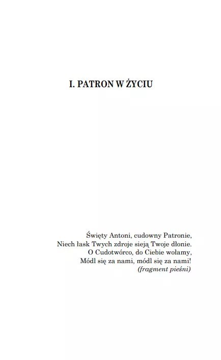 Cuda i znaki obecności św. Antoniego