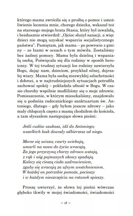 Cuda i znaki obecności św. Antoniego