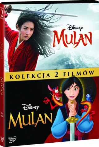 Pakiet: Mulan (film animowany / film fabularny), 2 DVD