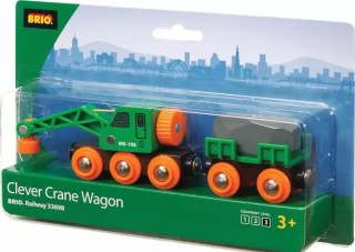 BRIO. Dźwig i wagon