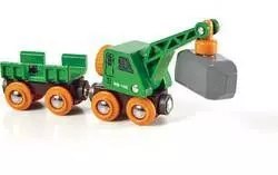 BRIO. Dźwig i wagon