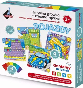 Genialny dzieciak. Pojazdy. Zmyślna główka