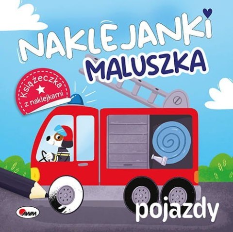 Naklejanki maluszka, pojazdy Naklejanki maluszka, pojazdy