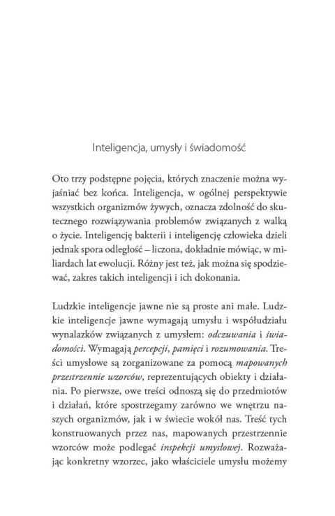 Odczuwanie i poznawanie. Jak powstają świadome umysły?