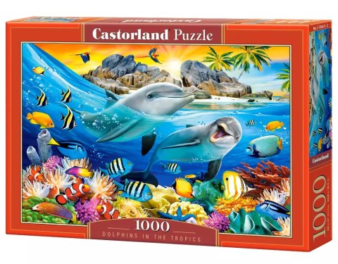 Puzzle 1000 elementów. Dolphins in the Tropics Puzzle 1000 elementów. Dolphins in the Tropics