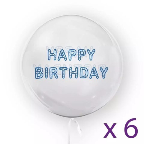 Zestaw 6 sztuk - "Happy Birthday" Zestaw 6 sztuk - "Happy Birthday"