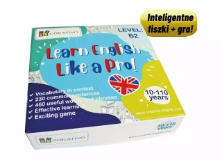Learn English Like a Pro - Inteligentne fiszki + gra (poziom B2)