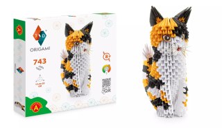 Origami 3D. Kot (743 elementy)