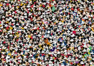 Puzzle 1000 elementów. Challenge. Myszka Miki