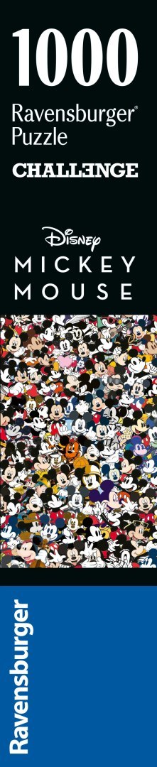 Puzzle 1000 elementów. Challenge. Myszka Miki Puzzle 1000 elementów. Challenge. Myszka Miki
