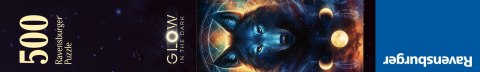 Puzzle 500 elementów. Świecące w ciemności. Wilk i księżyce Puzzle 500 elementów. Świecące w ciemności. Wilk i księżyce