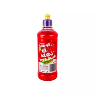 Klej PVA 500 ml czerwony o zapachu truskawki