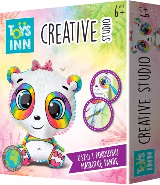 Panda - szycie i kolorowanie Creative Studio