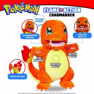 Pokemon. Charmander, maskotka interaktywna