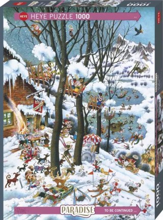 Puzzle 1000 elementów. Raj w zimie, Ryba