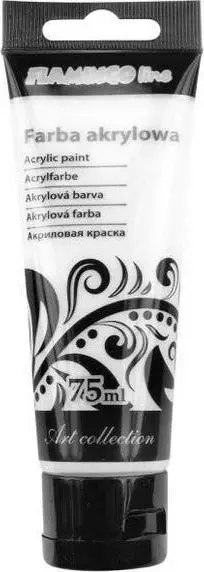 Farba akrylowa, biel tytanowa, 75 ml