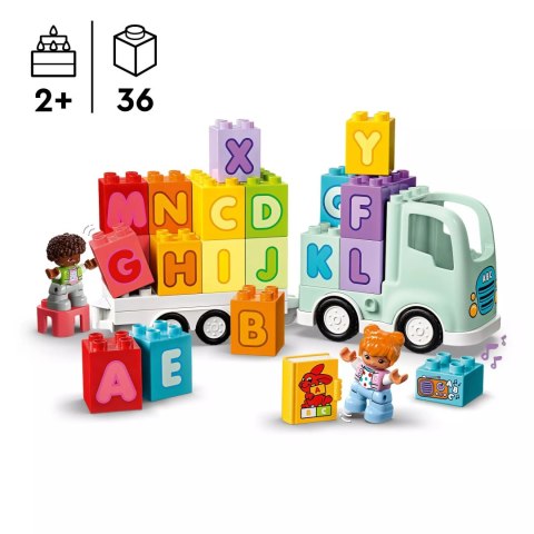 LEGO DUPLO Town Ciężarówka z alfabetem 10421