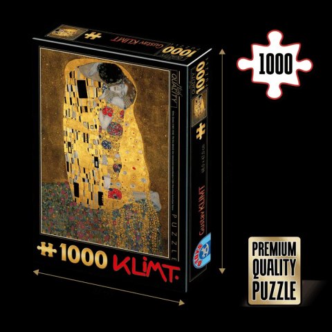 Puzzle 1000 elementów. Pocałunek, Gustav Klimt Puzzle 1000 elementów. Pocałunek, Gustav Klimt