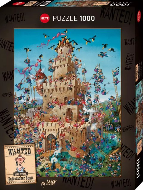 Puzzle 1000 elementów. Wanted! Suzie, Loup Puzzle 1000 elementów. Wanted! Suzie, Loup