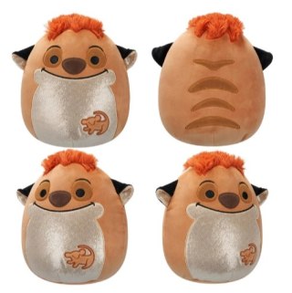 Squishmallows. Król Lew. Timon, 25 cm