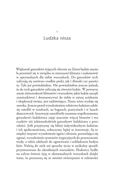 Historia naturalna przyszłości. Co prawa przyrody mówią o losie człowieka